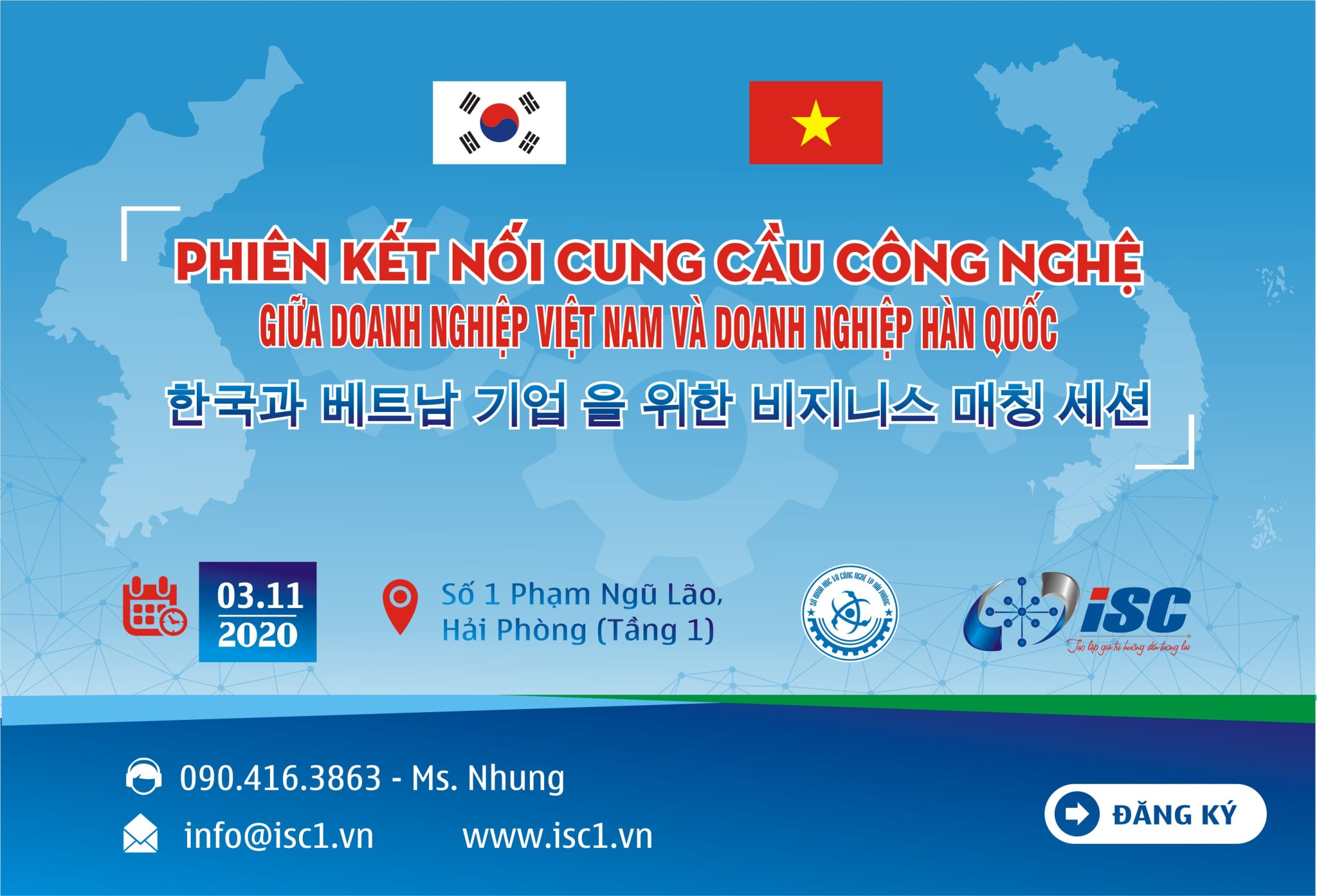 Kết nối cung cầu công nghệ, thiết bị Việt Nam – Hàn Quốc