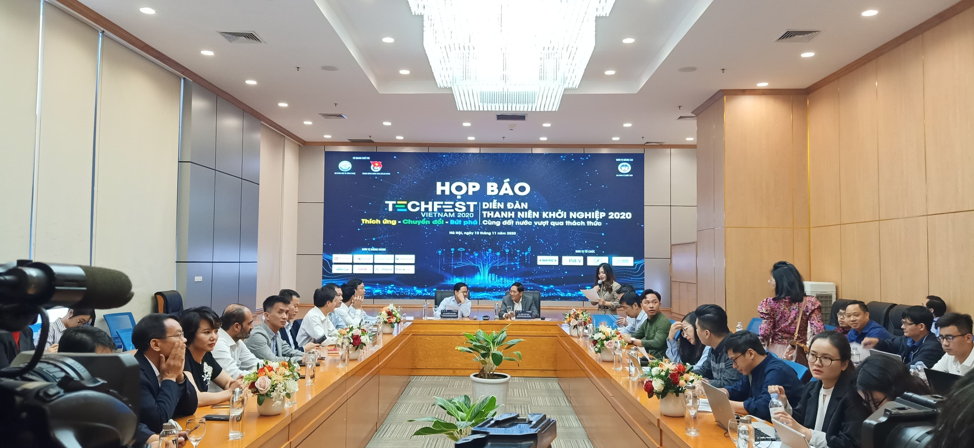 Họp báo giới thiệu về chuỗi hoạt động sự kiện Ngày hội khởi nghiệp đổi mới sáng tạo quốc gia 2020 (Techfest Vietnam 2020)