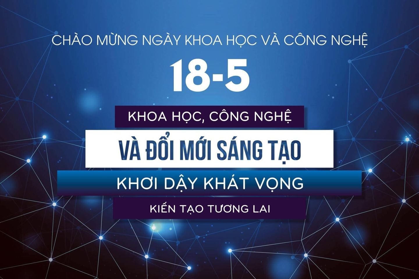 Chào mừng Ngày Khoa học và Công nghệ Việt Nam 2021: Đổi mới sáng tạo - Khơi dậy khát vọng, kiến tạo tương lai