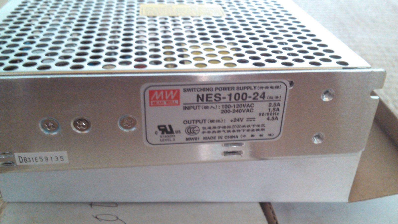 Bộ nguồn MEANWELL NES-100-24 – Hàng chính hãng