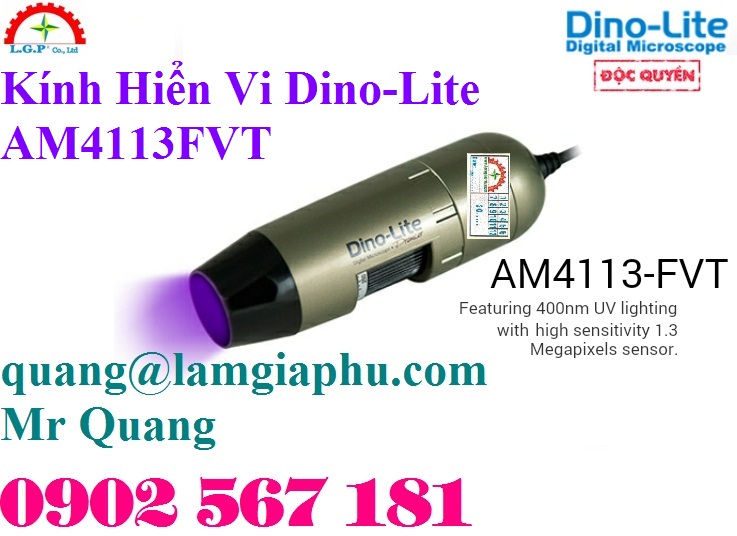 Kính hiển vi điện tử Dino-Lite AM4113TL-M40