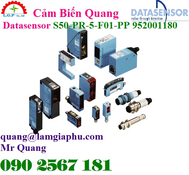 Cảm biến DataSensor S50-PR-5-F01-PP 952001180