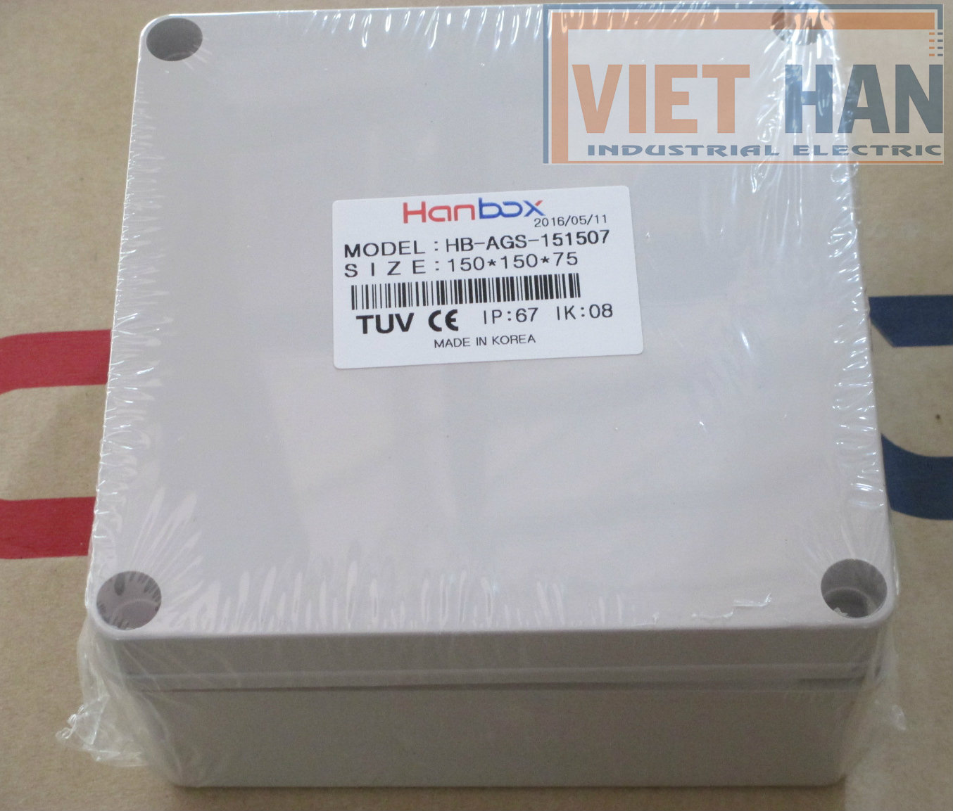 Vỏ tủ điện kín nước Hanbox Korea IP67