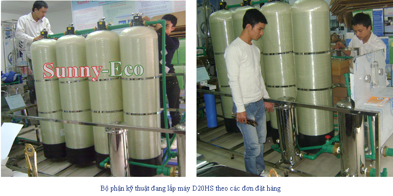 Máy lọc nước nano Sunny-Eco đã có mặt tại siêu thị điện máy Hapro